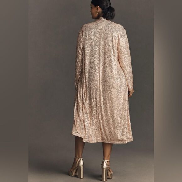 Anthropologie Mare Mare Sequin Duster NWT - Picture 4 of 16